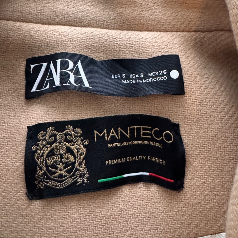 Zara Manteco Coat - Picture 4 of 5